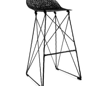 Голландский бренд Moooi выпустил невероятно прочный и легкий барный стул.
